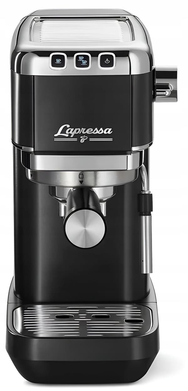 Tchibo Lapressa espressomaskin 15 bar 980 ml svart/silver