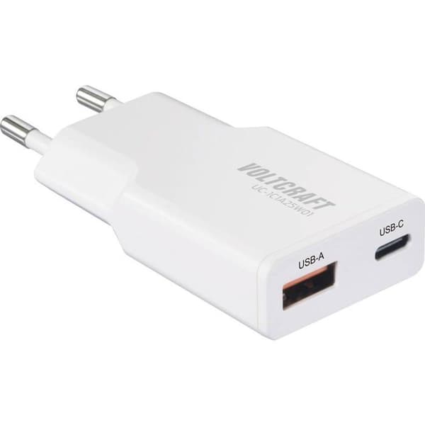 Voltcraft UC-1C1A25W01 USB-lader 25W