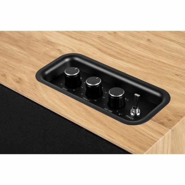 Thomson Trådløs Bluetooth-højttaler 50W lys træ