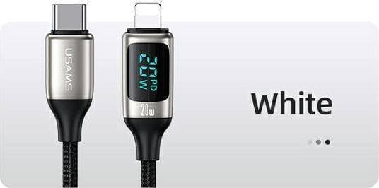 USAMS u78 USB-C til Lightning kabel 1,2m 20W