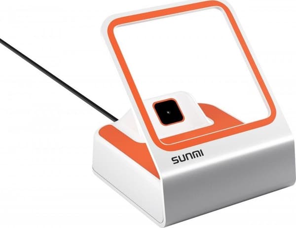 Sunmi Blink-Scanning Box orange med robust aluminiumdesign