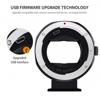 K&F Concept EF-E IV objektivadapter til Canon EF til Sony E