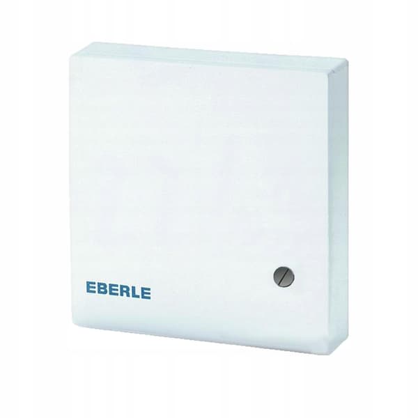 Eberle RTR-E6747 väggmonterad rumstemperaturregulator vit