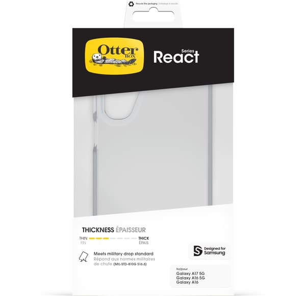 OtterBox React Series transparent