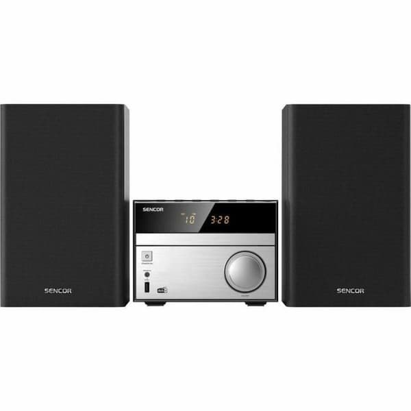 Sencor SMC 4600DBR Micro Hi-Fi System Bluetooth 30W Svart/Silver