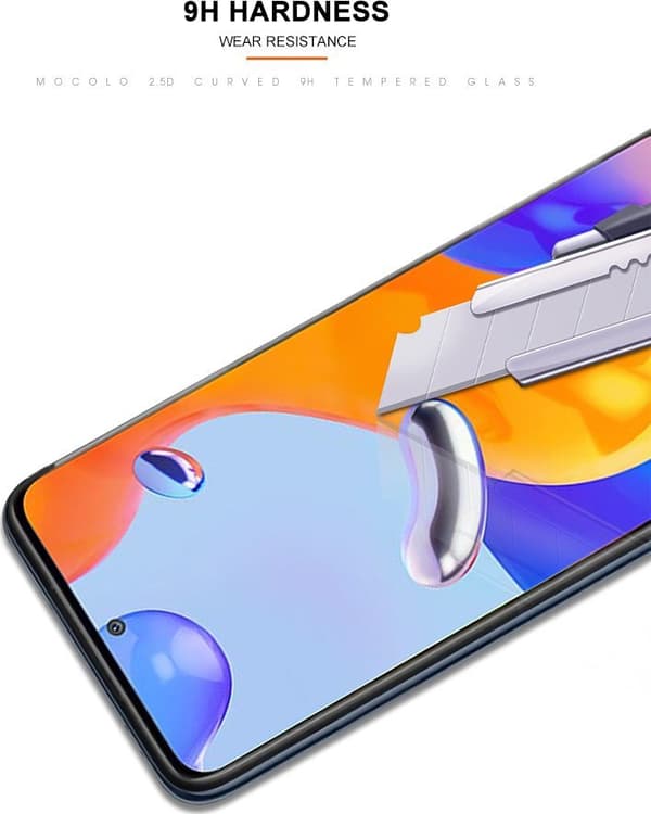 Mocolo 2.5D Full Glue Glass Xiaomi Redmi Note 11 Pro/Plus - Musta