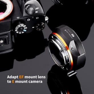 K&F Concept EF-E IV objektivadapter til Canon EF til Sony E