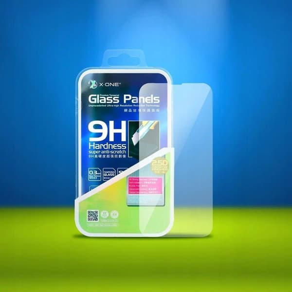 X-One iPhone 15 Tempereret glas Transparent