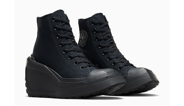 Converse chuck 70 de luxe wedge sneakers sort