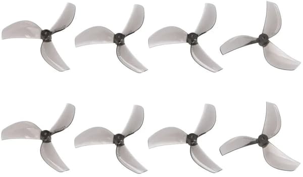 betafpv 45mm three-blade grå propeller 8-pack