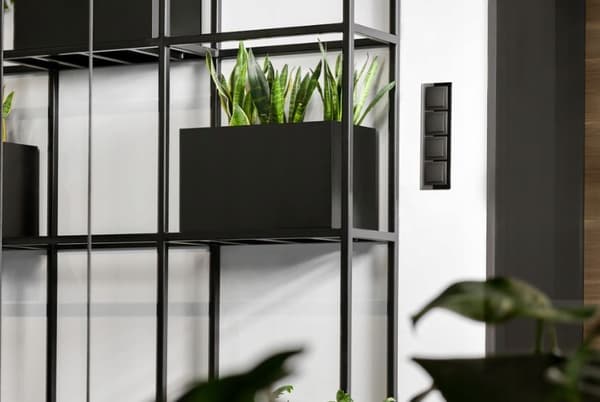 Karlik deco soft harmaa tuplakehys