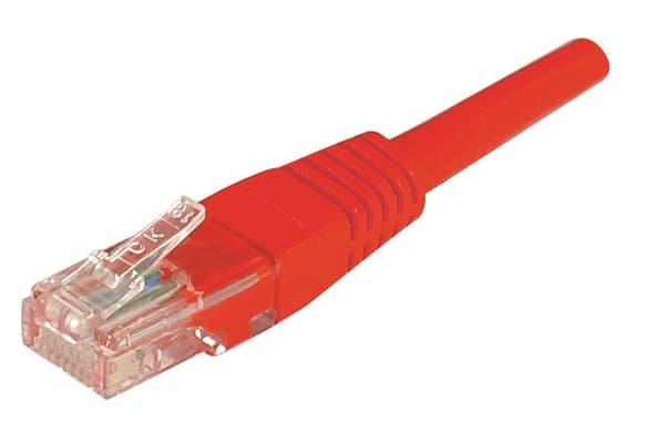 Cuc Cat6 netværkskabel rød 10 m