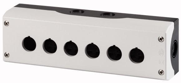 Eaton Tomkapsling M22-I6 6 Installationssteder Grå (RAL 7035)