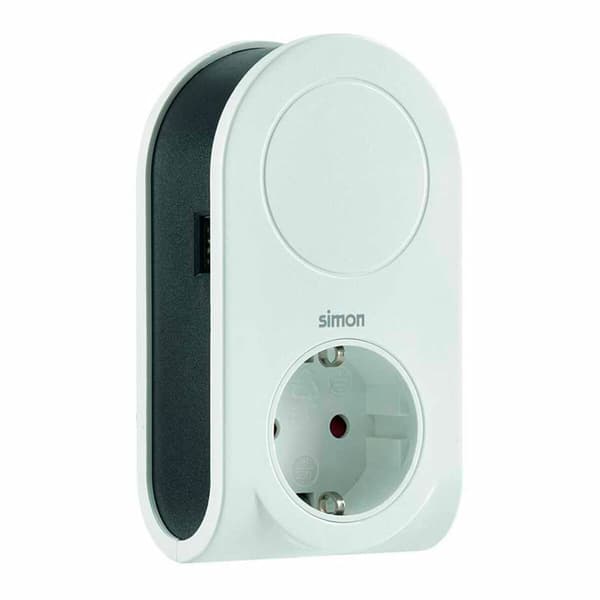 simon virtalähde 3 usb 1 usb a valkoinen