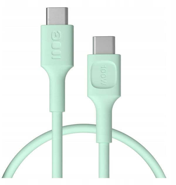 Canyon PowerFlex USB-C kabel 30 cm grön menthe