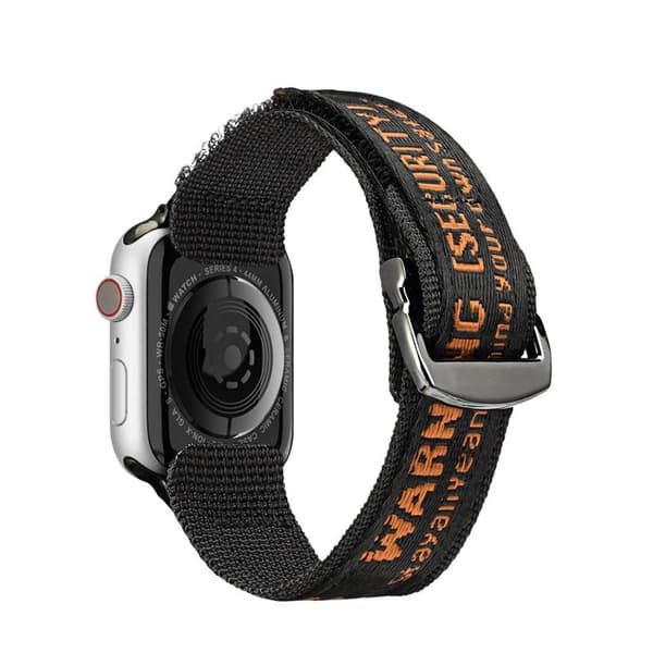 Dux Ducis outdoor version sort/orange smartwatch armbånd