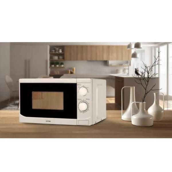 HTW mic700cd6-gr mikrovågsugn 700W 20L vit