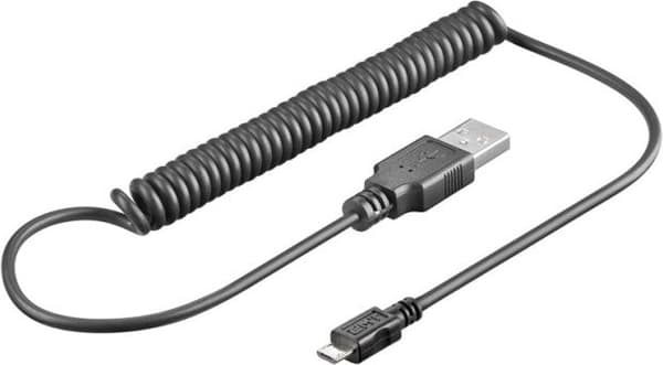PremiumCORD Micro USB-kaapeli 1m musta