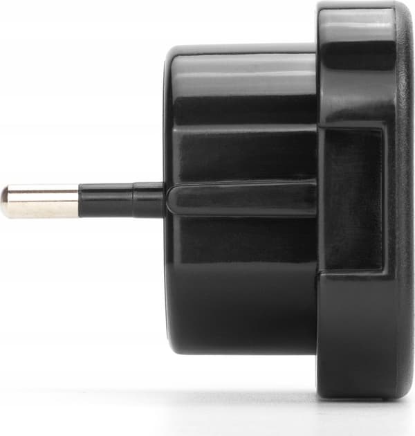 Montis mt-122-c rejseadapter AC-stik sort