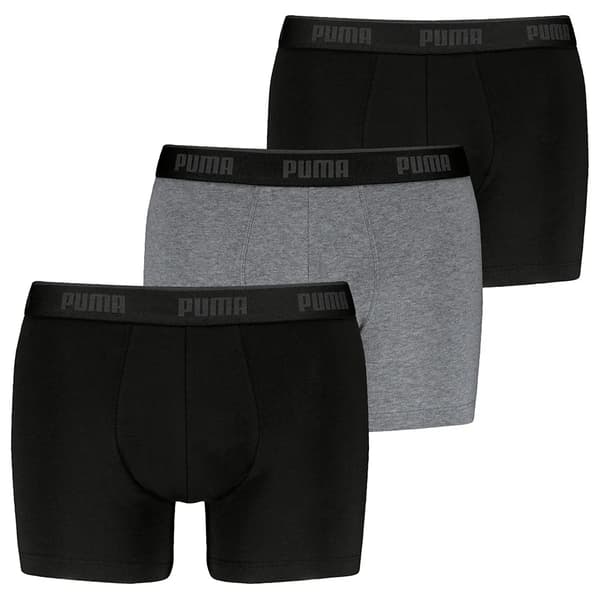 PUMA bokserit arkipäivän perus monivärinen 3 pakkaus