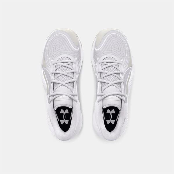 Under Armour spawn 6 mid basketballsko hvid