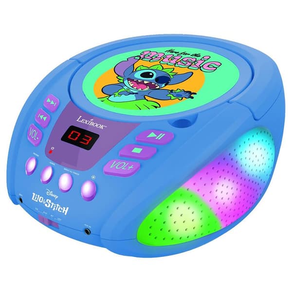 Lexibook Stitch Bluetooth CD-afspiller Blå