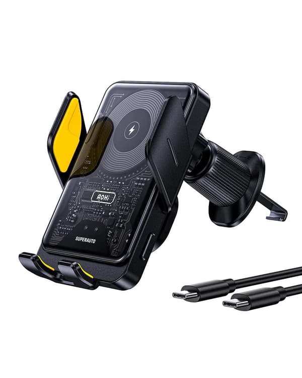 aohi superauto smart sensor 15W trådløs bil-lader