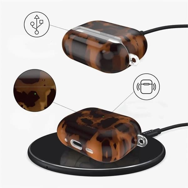 Tech-Protect Lamano etui til AirPods 4 sort