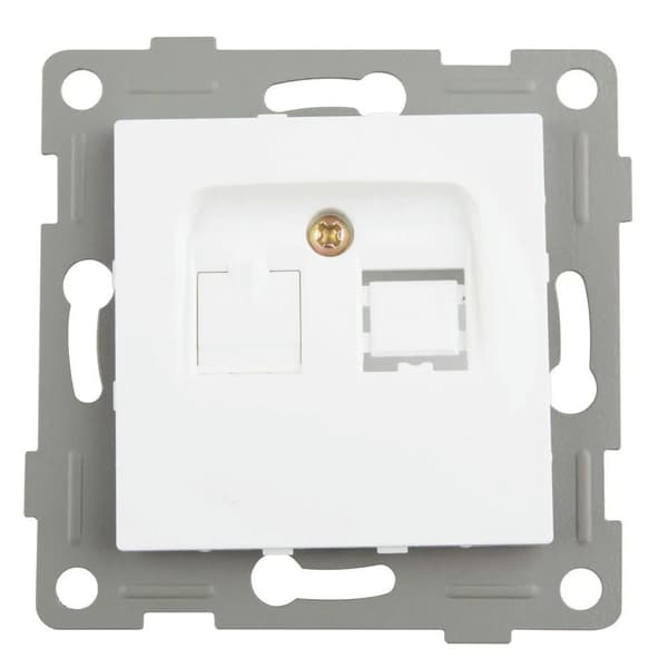 Onlex RJ45 stik grafit