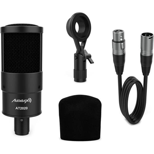 Audibax AT2020 ammattistudio mikrofoni