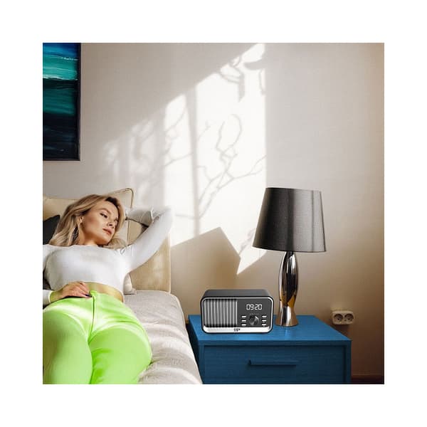 CGV BeBop FM bærbar radio Bluetooth 8W sort