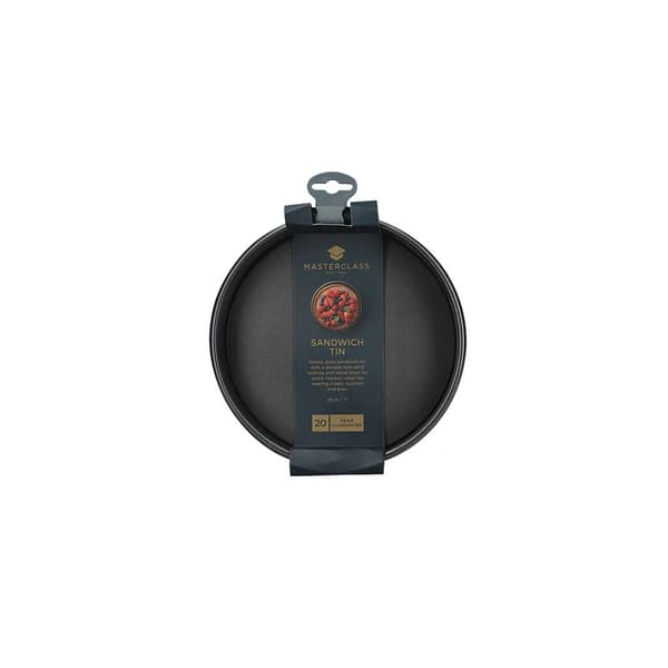 Aster Løs Bund Sandwichform 18cm Non-Stick Sort
