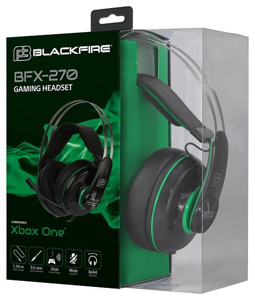 Ardistel BFX-270 trådløst gaming headset sort