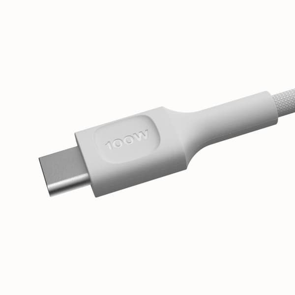 Green Cell PowerStream USB-C kabel 100W 2m vit