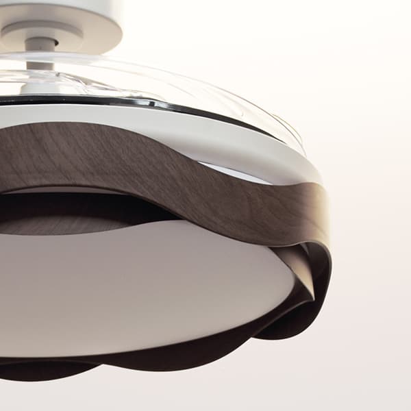 Bel-Air Home Ondas loftventilator med 72W, retraktable blade og LED-lys