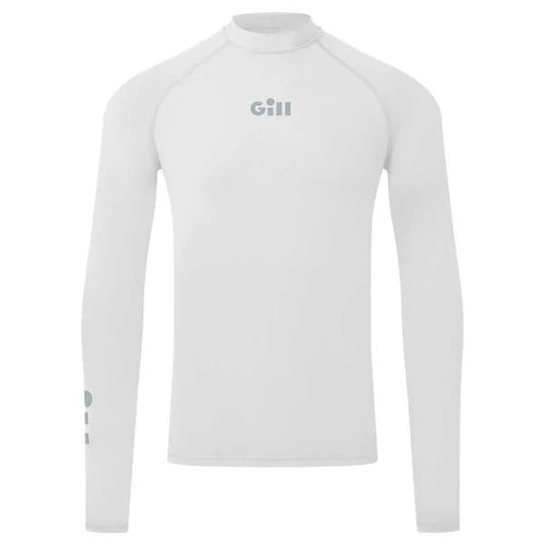 Gill zen zero långärmad rash guard vit UV-skydd