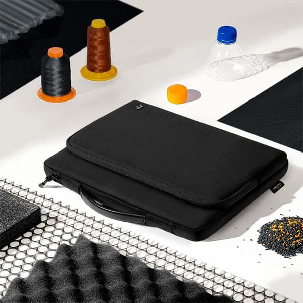Tomtoc defender-a14 premium laptoptaske sort 13 tommer
