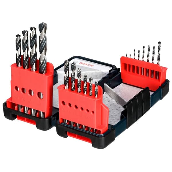 Bosch HSS PointTeQ borrbitsset 1-10mm 18 delar