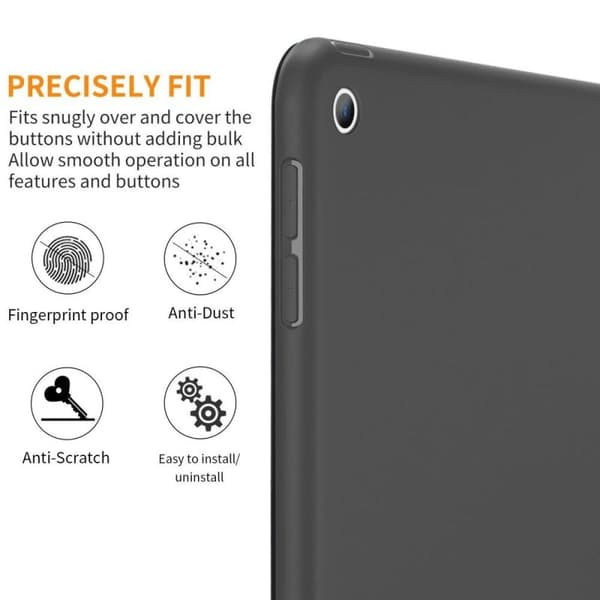 Tech-Protect SmartCase sort iPad 9.7 (2017/2018) etui