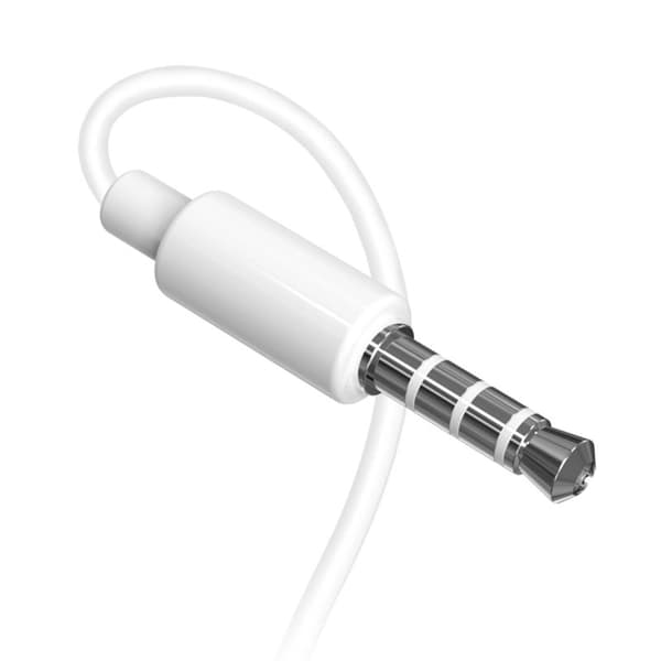 Dudao x10s in-ear hörlurar 3.5mm mini jack vit