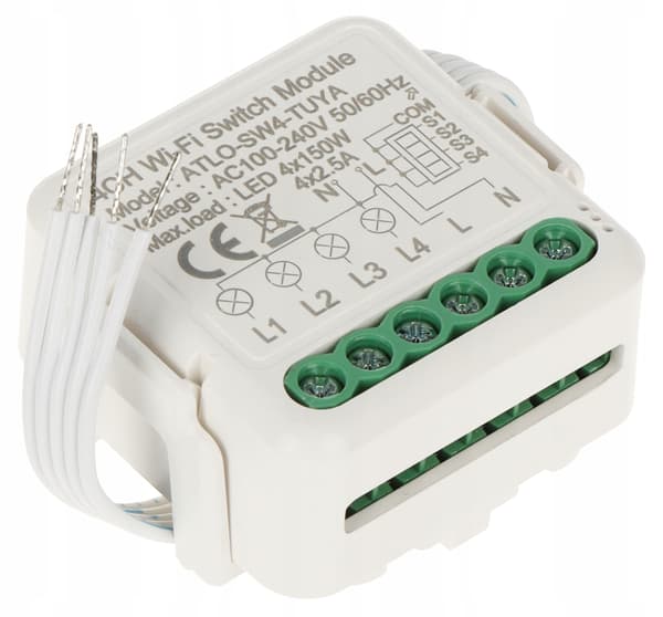 Delta atlo-sw4-tuya smart belysningskontroller