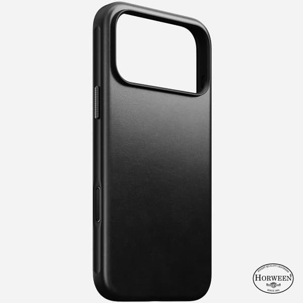 Nomad modern leather case svart
