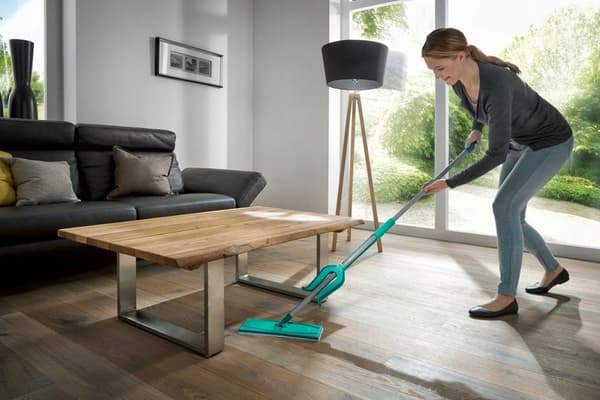 Leifheit Picobello M Micro Duo Mop Turquoise/Gray