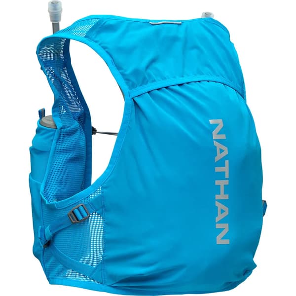 Nathan Pinnacle Breeze 4L Hydration Backpack Elektrisk Blå/Reflekterende Sølv