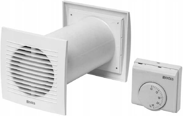 EUROPLAST SPKT100 ventilationsenhet vit 7 W