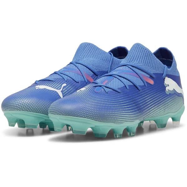 PUMA future 7 match fg/ag blå/hvid
