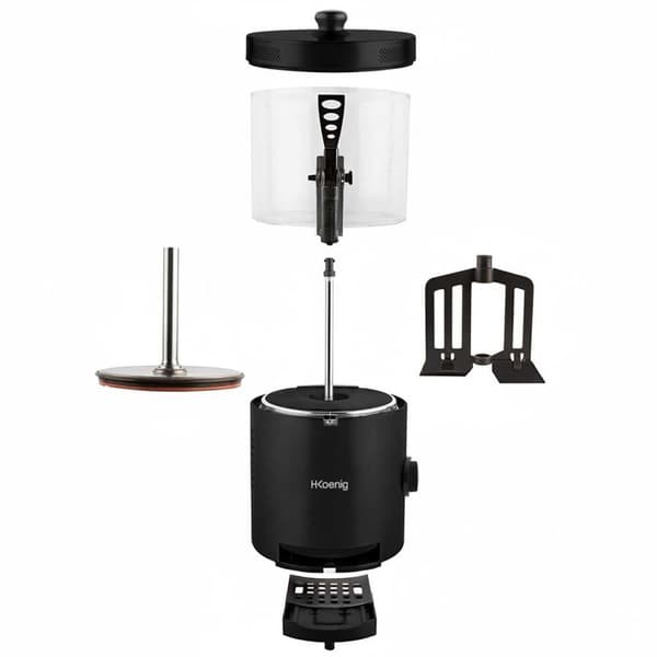 H.Koenig shk802 chokladdispenser 3L svart