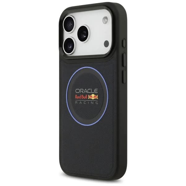 Red Bull meshed blue ring & metal buttons iPhone 17 Pro
