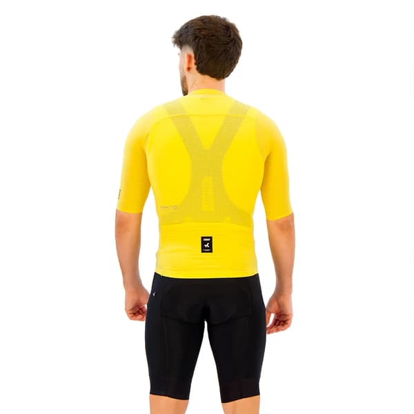 Gobik Phantom kortärmad cykeltröja gul