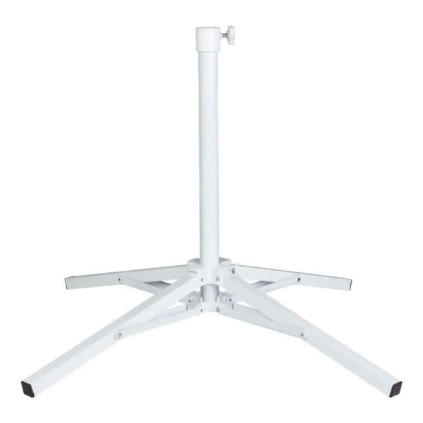 Aktive 4 legs folding foot parasollbas vit